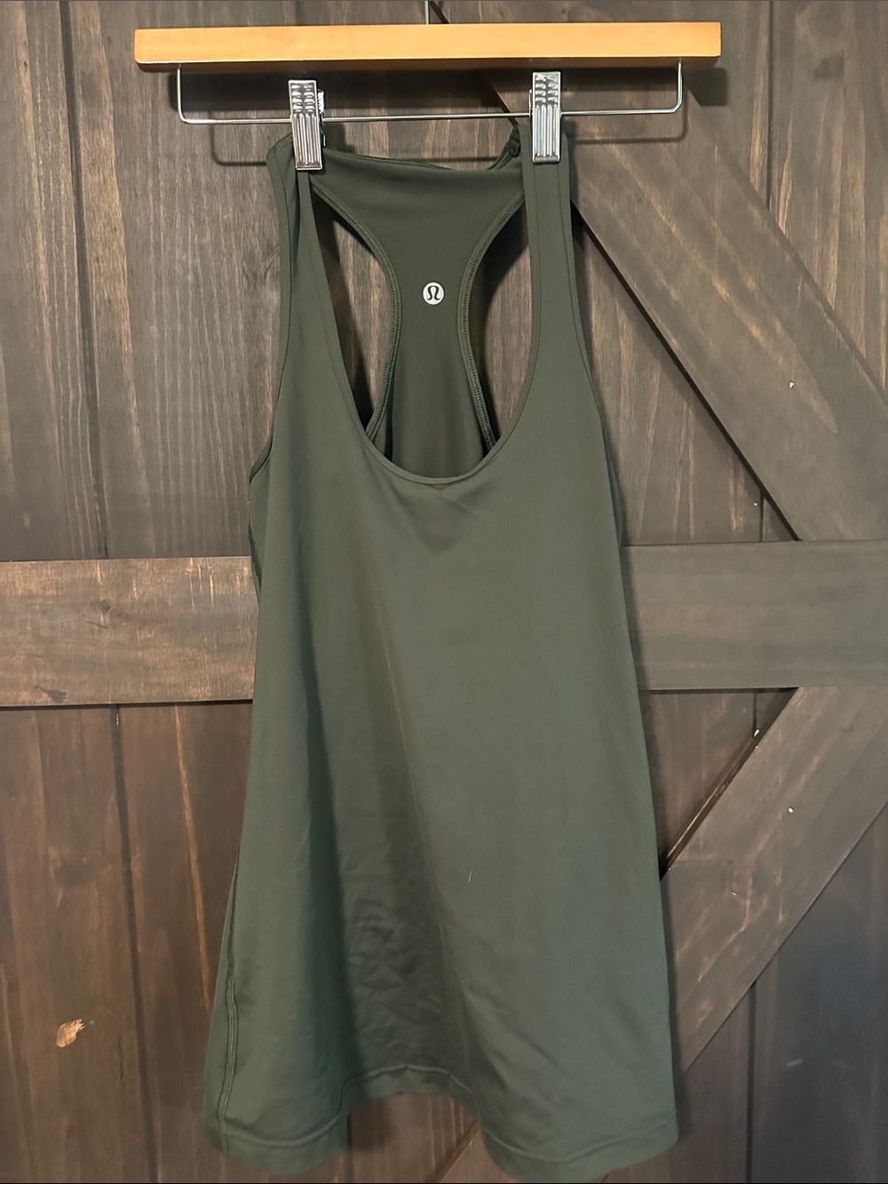 lululemon athletica Olive Green Racerback Tank
